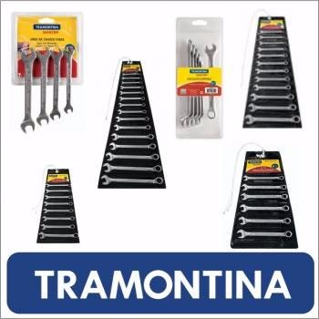 Llaves Combinadas Juego De 17 Piezas Tramontina 6-22 .hnt Color Gris - Imagen 2