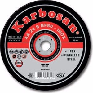 Disco De Corte 9'' Amoladora Karbosan 2mm Inoxidable - Tyt