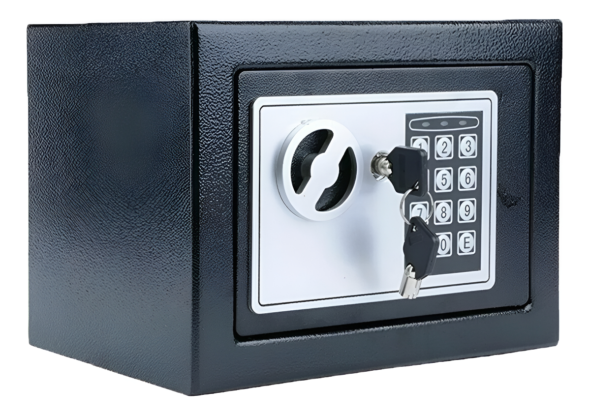 Caja Fuerte Cofre Electronico Seguridad Llaves 31x20x20 -tyt