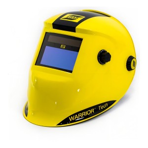 Máscara Careta Fotosensible Esab Warrior Tech Mig Mag Tig Color Amarillo