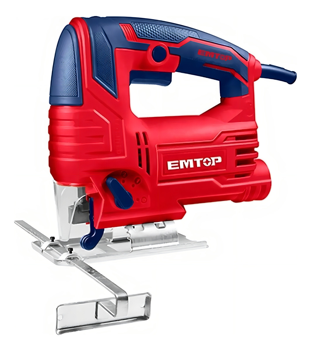 Sierra Caladora Eléctrica Profesional Emtop 570 W + 3 Hojas