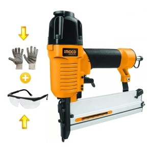 Clavadora Engrampadora Ingco 2 En 1 Neumatica Acn50401