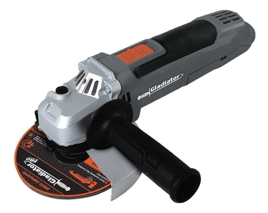 Amoladora Angular Gladiator Pro Aa 415/2/ Vvm Color Gris 700 w 220 v + Accesorio