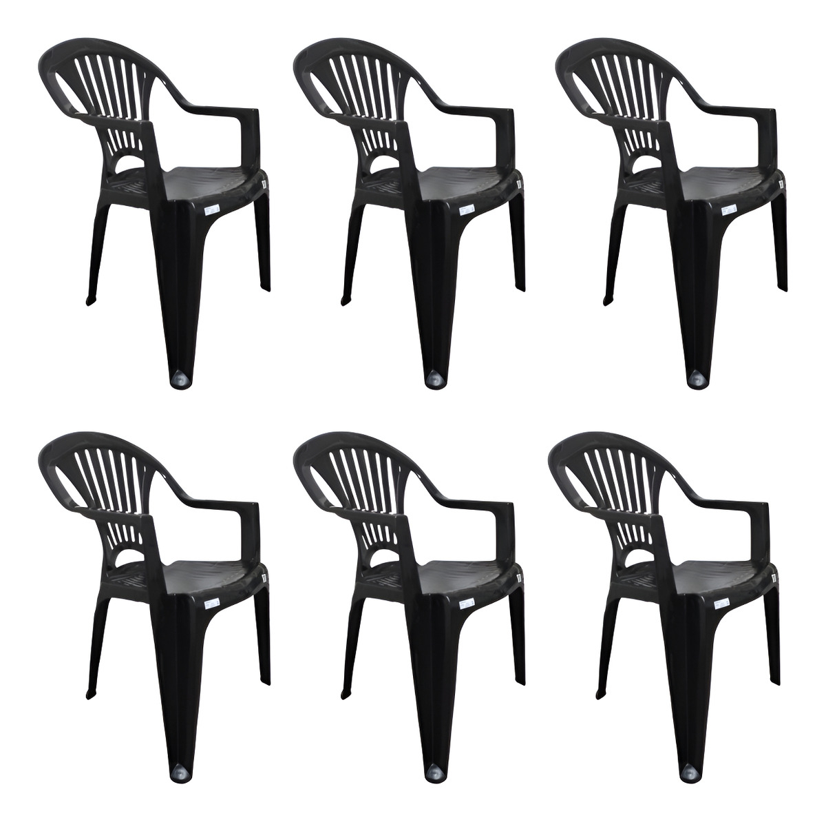 Sillón Negro Arqplast, 3d, Área De Ocio, Jardín Y Balcón