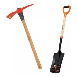 Kit Pala Corte Pocera Truper + Pico Punta Y Pala Tyt