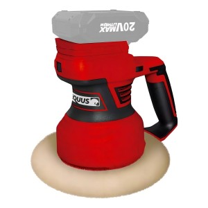 Pulidora Lustradora Orbital Equus Para Auto 20v Color Rojo