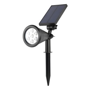 Estaca Solar Lampara Led Con 7 Colores