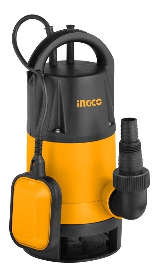 Bomba Sumergible Pozo Negro Agua Sucia 750w Ingco - Imagen 2