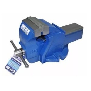 Morsa De Banco Fija Nº3 - Apertura 120mm Barbero - Tyt