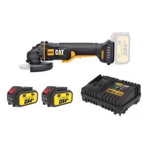 Kit Cat Amoladora Angular Dx31b + 2 Bateria + Cargador Color Negro Frecuencia