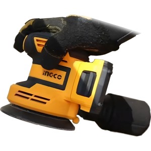 Lijadora A Bateria Litio 20v Roto Orbital De Palma Ingco Ff