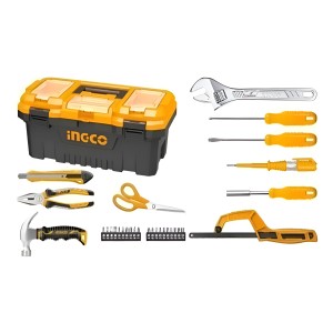 Caja Valija Plastica + Herramientas Ingco Hkthp10321 - Tyt
