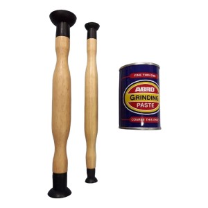 Esmerilador De Válvulas (jgo 2 Chupetas) Y Pasta Fina/gruesa