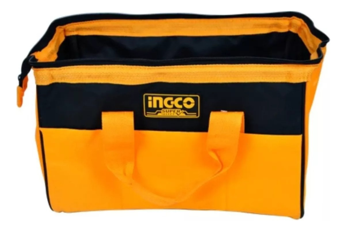 Bolso Bolsa De Herramienta 16 Pulgadas Ingco Htbg28161 Color Amarillo - Imagen 5