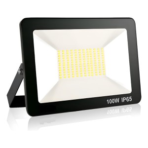 Led 100w Uso Exterior Farol Luz Fria Ip65 1 Año Garantia
