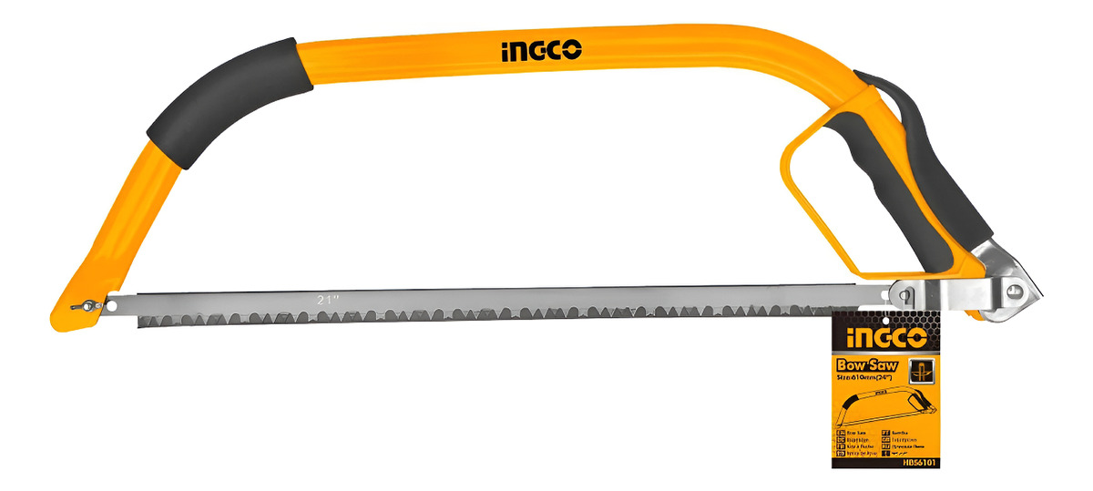 Arco De Sierra Montaraz 61cm Trozador Poda Leña Ingco - Tyt
