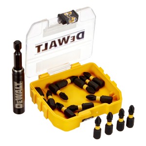 Juego Puntas 15 Pcz Pz2 25mm + Alargue - Dewalt Dt70618t-qz