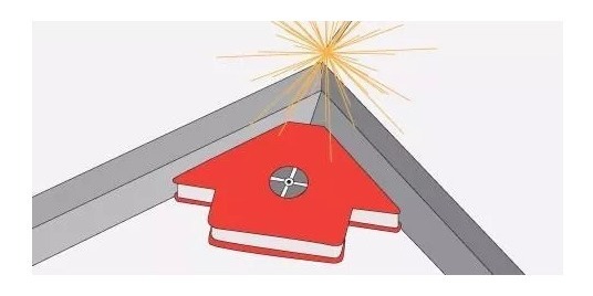 Escuadra Magnética Soldar 11kg 3 Ángulos Crossmaster 9932262 - Imagen 2