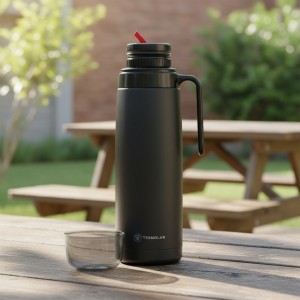 Termo Termolar Revolution Negro 1 Lts