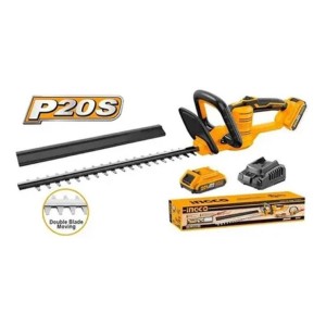 Corta Cerco 45cm A Bat. Litio 20v Ingco Cargador Bateria 4a