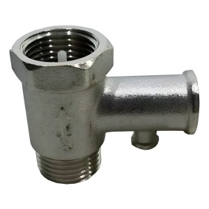 Válvula Tyt Metálica De Seguridad Calefón 1/2 Pulgada