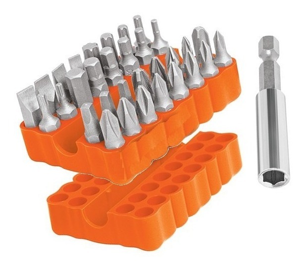 Kit 32 Puntas Para Atornillador + Extensor Truper Muy Buenas