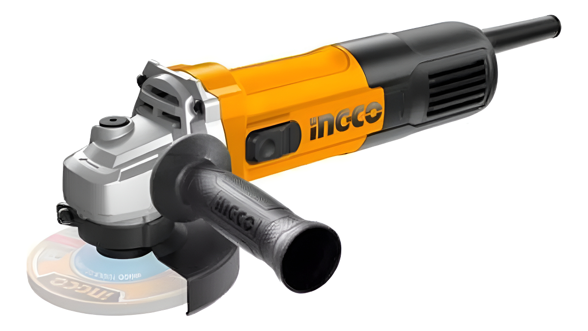 Amoladora Angular 710w Profesional 4 1/2 Esmeril Sierra Cel Color Amarillo Frecuencia 50hz 60hz