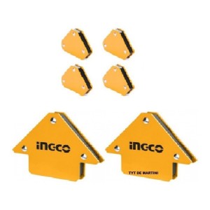 Set 6 Escuadras Magneticas Ingco - Tyt