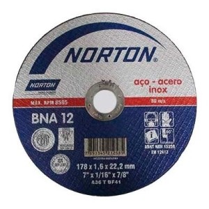 Disco De Corte 4  1/2  Norton 3mm - Tyt