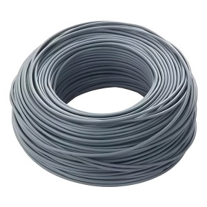 Cable Bajo Plástico Gris 2x6mm² - Rollo 60 Mts - Tyt