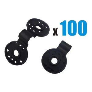 Broche Redondo Plástico Para Malla Sombra - Precio 100 Un.