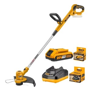 Bordeadora Ingco A Bat Cgtli2001 + Bat 20v 4ah + Cargador -