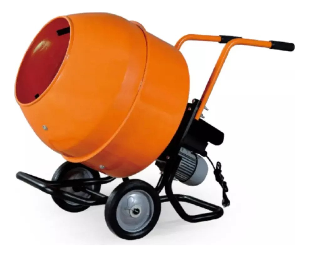 Hormigonera Trompito 140 L 450w Prescott Pcraft Naranja Motor Reforzado