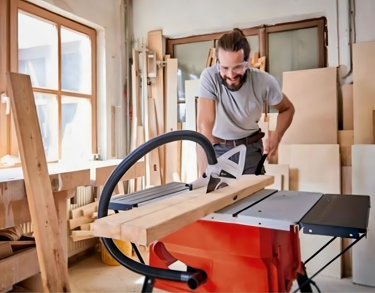 Sierra Circular De Mesa Einhell 10 Tc-ts 2025/2u 1800w Color Rojo 50 - Imagen 10