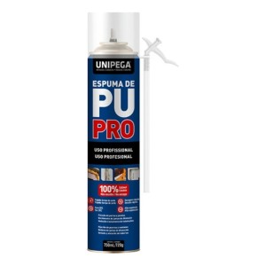 Espuma De Poliuretano Expandido Unipega Por 750 Cc