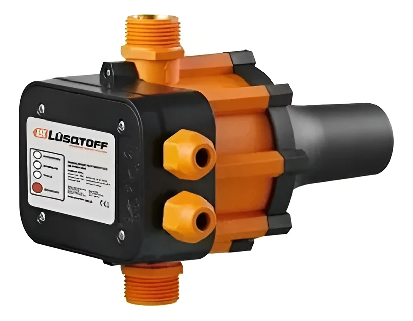 Press Control Regulador Automatico Bomba De Agua Lusqtoff Color Naranja 50 Hz