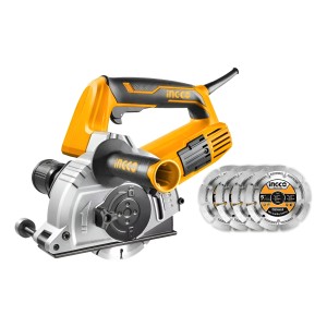 Acanaladora Amoladora De Pared Ingco 4 Discos 1500w- Tyt