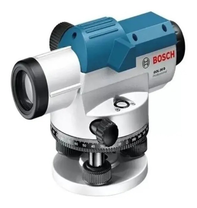 Combo Nivel Óptico Bosch Gol26d 100mts + Regla 5mt + Tripode - Imagen 3
