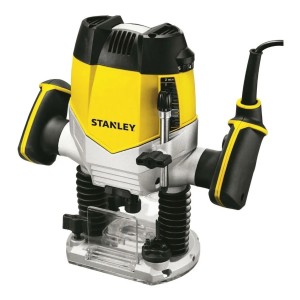 Rebajador / Router Stanley 1200w Strr120 C/ Guía Y 6 Fresas