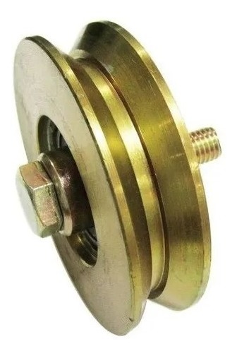 Rueda De Hierro 40 En V Para Portones Corredizos - Tyt