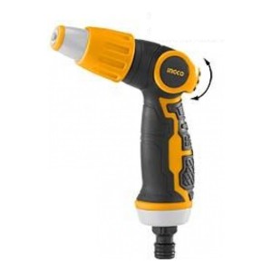 Riego Puntero Hwsg6031 Manguera Ajustable Doble Color Ingco Color Amarillo