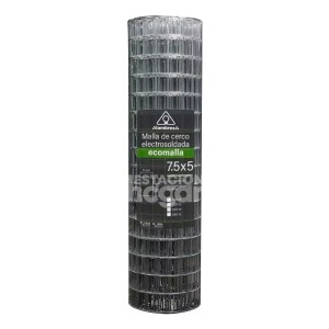 Tejido Malla Electrosoldada Galvanizada Rollo 1.50 X 25 Mts