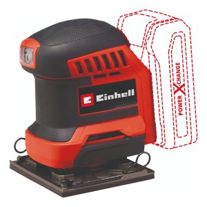 Lijadora Orbital Inalámbrica 22000 Rpm Einhell Rojo