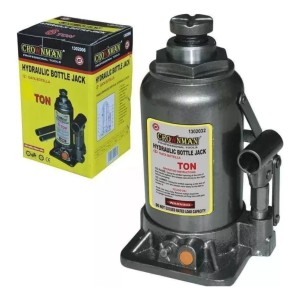 Gato Hidráulico Botella Crownman 4 Toneladas 38cm Elevación
