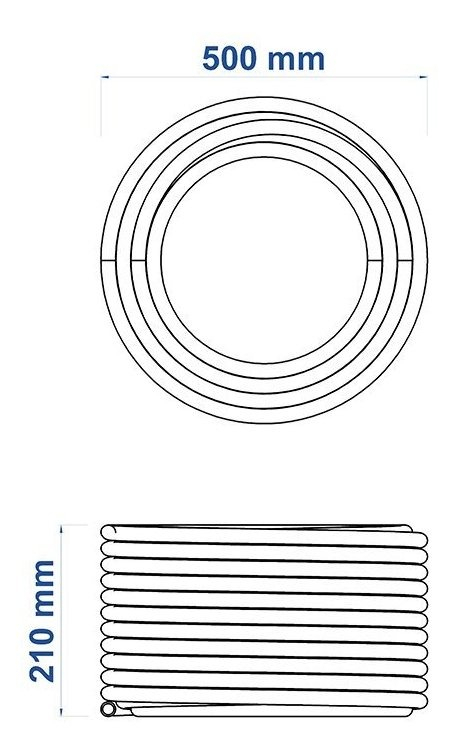 Manguera De Riego Con Malla 3/4 Tramontina 50 Mts Kirkor Ref - Imagen 5