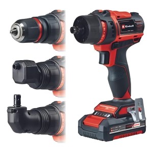 Taladro Atornillador 18v Bateria + Cargador + Brocas Einhell