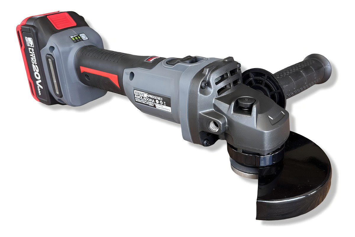 Amoladora Equus Pro Series Motor S/ Carbones C/1 Bateria - Imagen 3