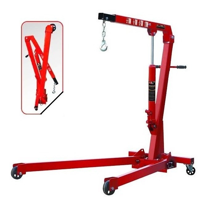 Pluma Guinche Grua Para Motor 2 Ton Plegable - Tyt