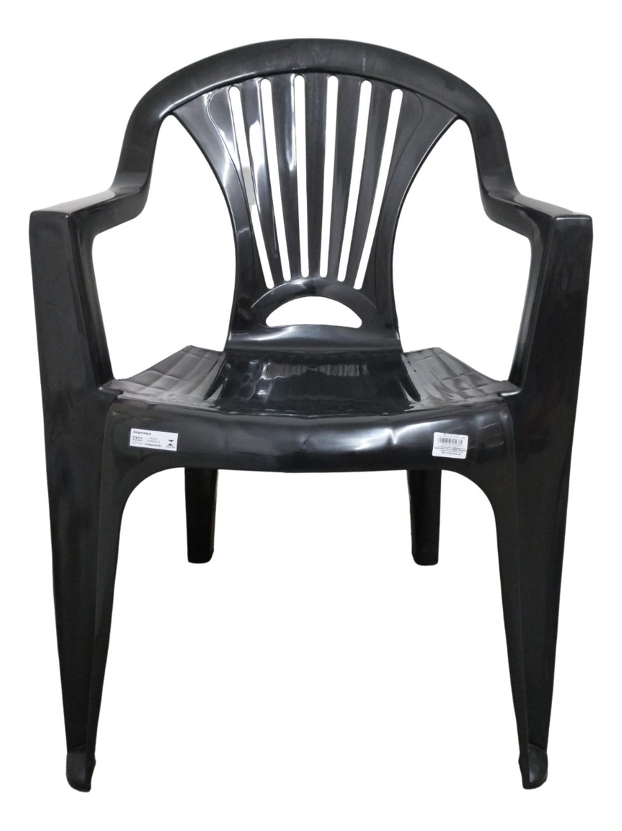 Sillón Negro Arqplast, 3d, Área De Ocio, Jardín Y Balcón - Imagen 2