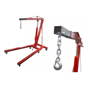 Pluma Guinche Grua Plegable Levanta Motores 2 Ton Reforzada